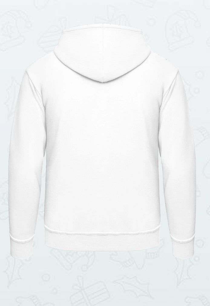 Bundle: 2 Hoodies (weiß, orange) - Musiker Merchandise Shop