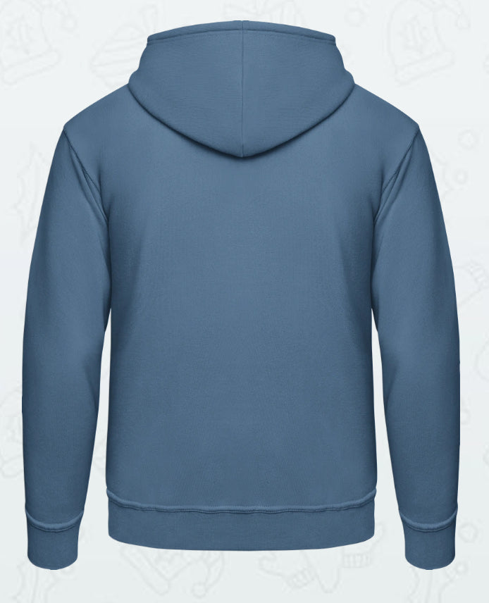 Bundle: Pullover (dunkelgrün) & Hoodie (hellblau) - Musiker Merchandise Shop