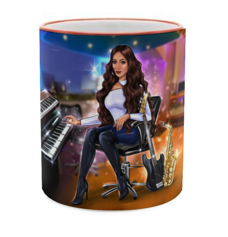 Tasse (rot) - Musiker Merchandise Shop