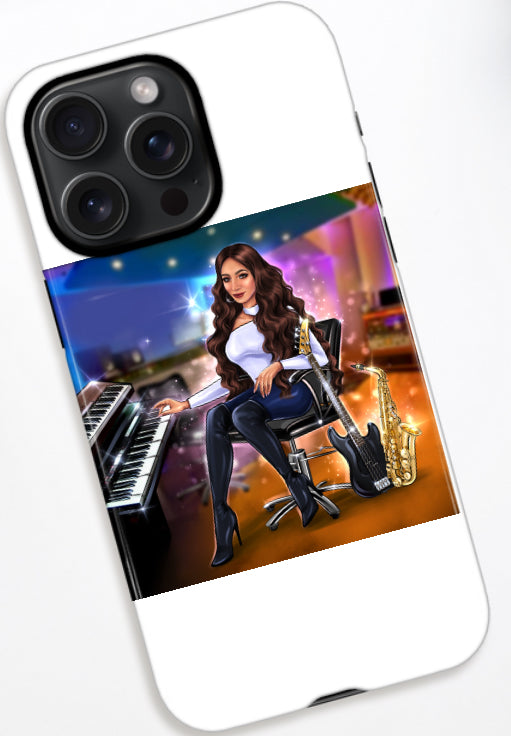 Bundle: 2 Handyhüllen (iPhone 15 Pro Max) - Musiker Merchandise Shop