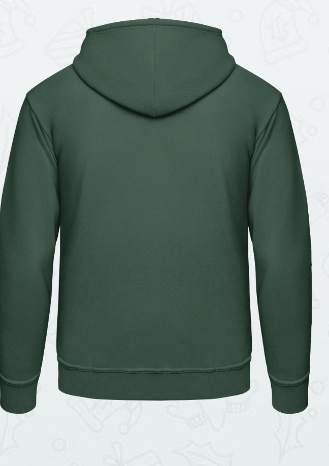 Hoodie in dunkelgrün für Musiker - Musiker Merchandise Shop