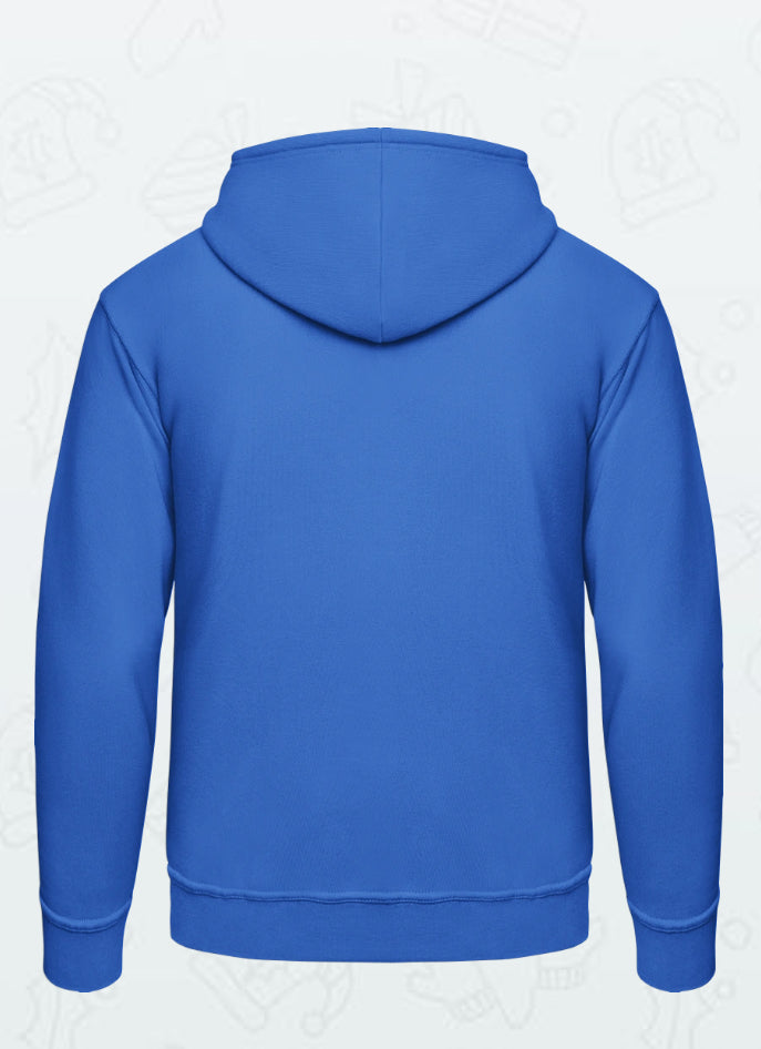 Hoodie in blau für Musiker - Musiker Merchandise Shop