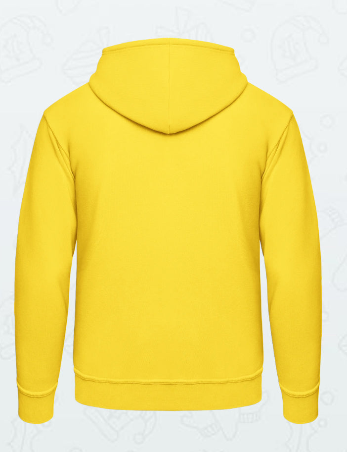 Hoodie in gelb für Musiker - Musiker Merchandise Shop