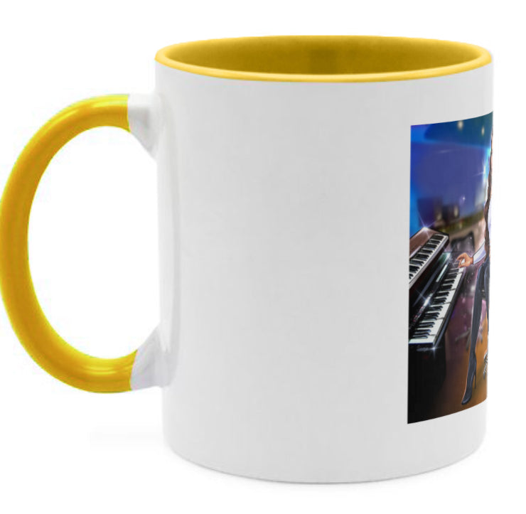 Tasse in gelb für Musiker - Musiker Merchandise Shop