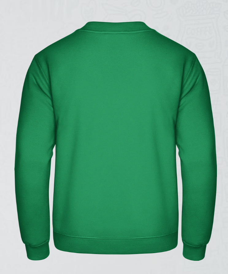 Pullover in grün für Musiker - Musiker Merchandise Shop