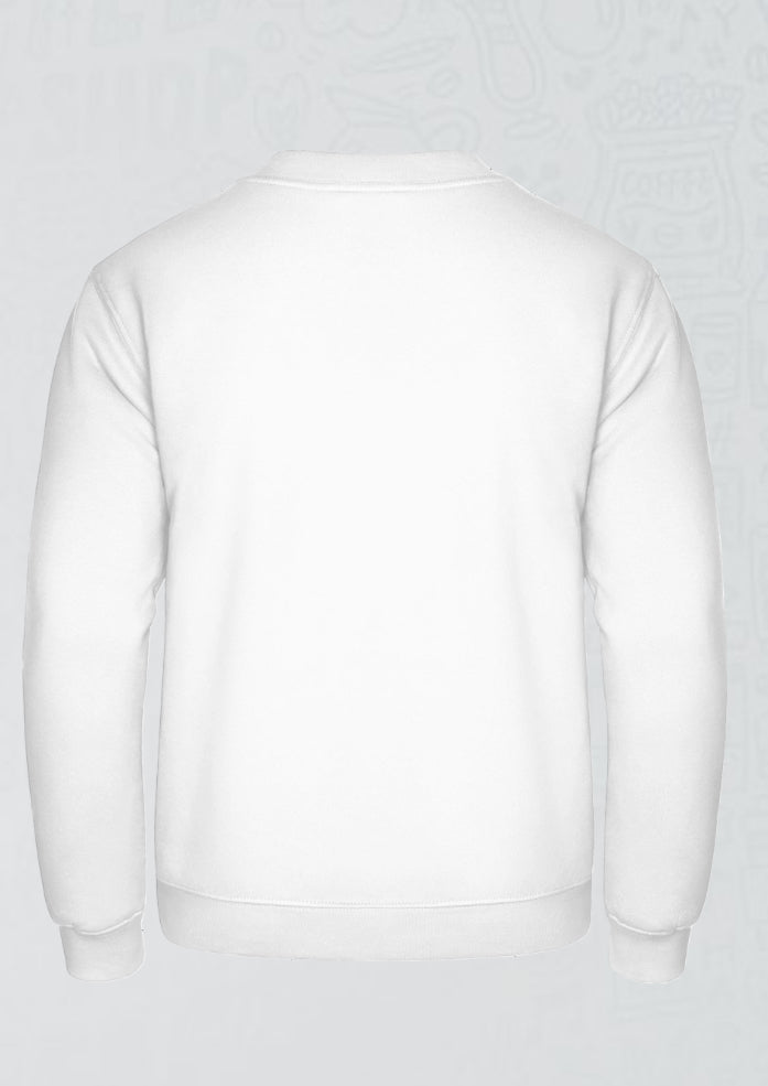 Pullover in weiß für Musiker - Musiker Merchandise Shop