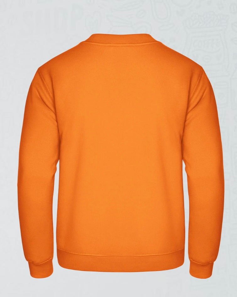 Pullover in orange für Musiker - Musiker Merchandise Shop