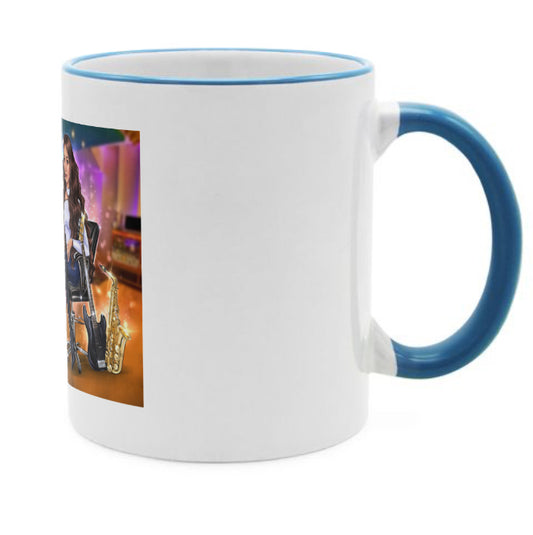Tasse in blau für Musiker - Musiker Merchandise Shop