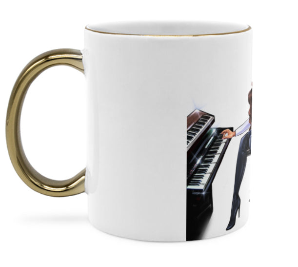Musiker Tasse in gold für Musiker - Musiker Merchandise Shop