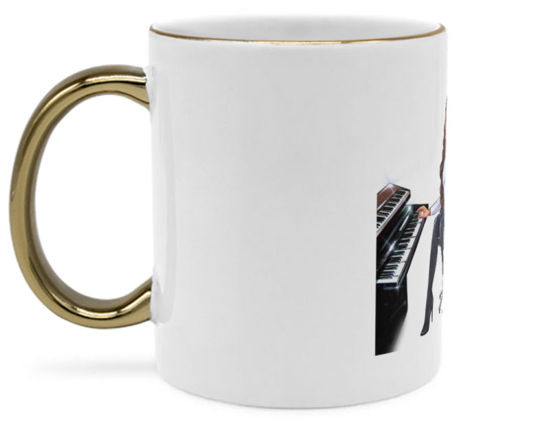 Musiker Tasse in gold für Musiker - Musiker Merchandise Shop