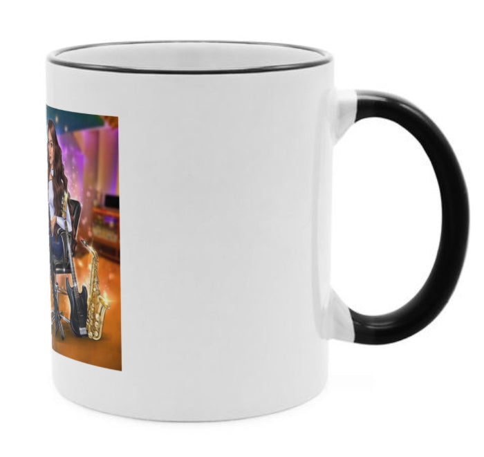 Musiker Tasse in schwarz für Musiker - Musiker Merchandise Shop