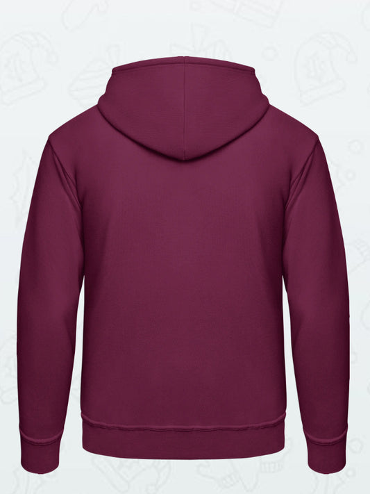 Bundle: 2 Hoodies (blau, burgunderrot) - Musiker Merchandise Shop