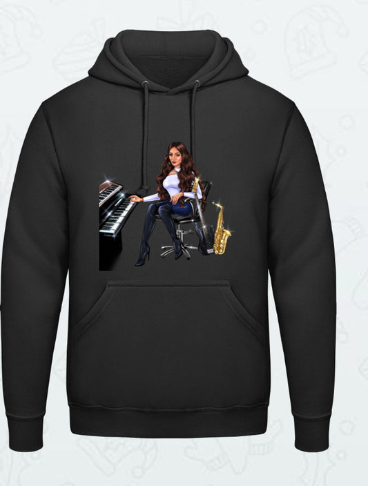 Bundle: 2 Hoodies (gelb, schwarz) - Musiker Merchandise Shop