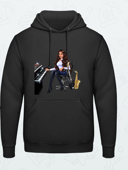 Bundle: 2 Hoodies (gelb, schwarz) - Musiker Merchandise Shop
