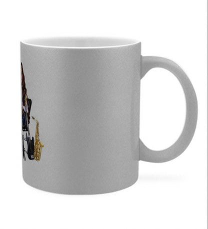 Tasse (silber) - Musiker Merchandise Shop