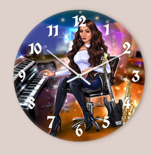 Wanduhr - Musiker Merchandise Shop