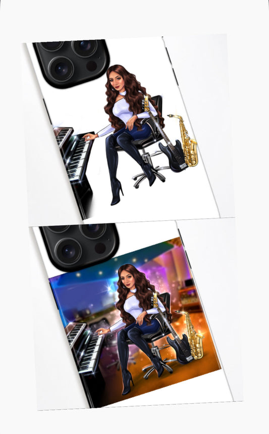 Bundle: 2 Handyhüllen (iPhone 15 Pro Max) - Musiker Merchandise Shop