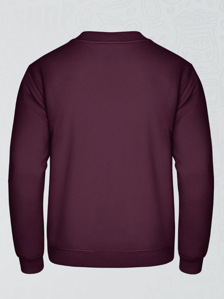 Bundle: Thermobecher & Pullover (burgunderrot) - Musiker Merchandise Shop