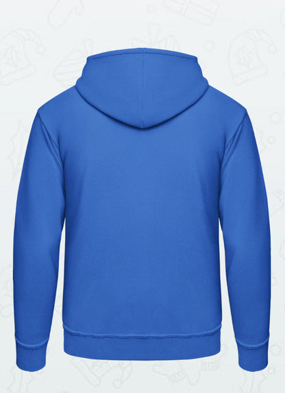 Bundle: 2 Hoodies (blau, burgunderrot) - Musiker Merchandise Shop