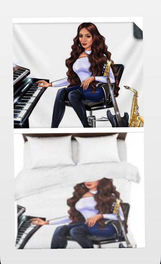 Bettwäsche und Kuscheldecke für Musiker - Musiker Merchandise Shop 