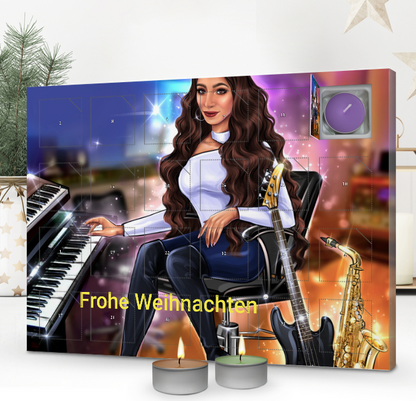 Adventskalender (Duftkerzen)