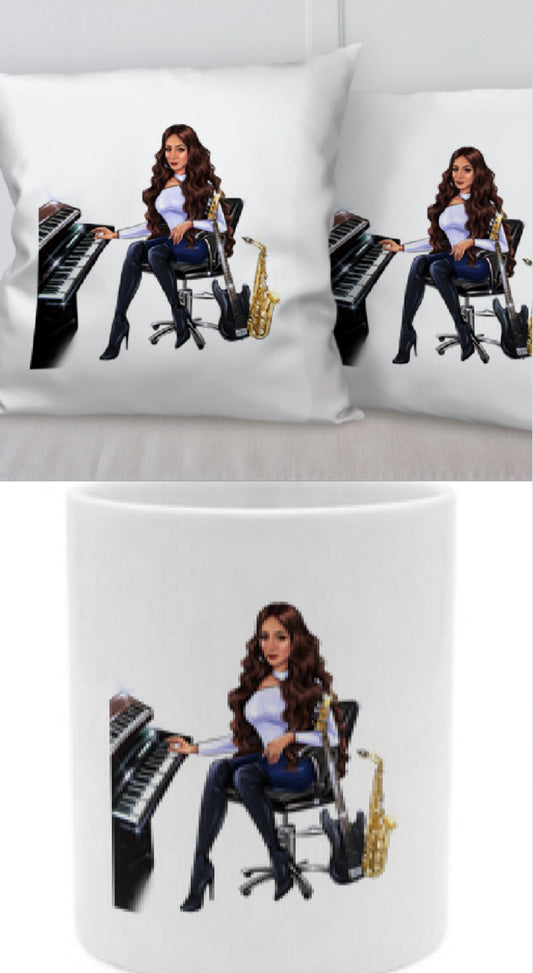 Tasse und Kissen für Musiker - Musiker Merchandise Shop