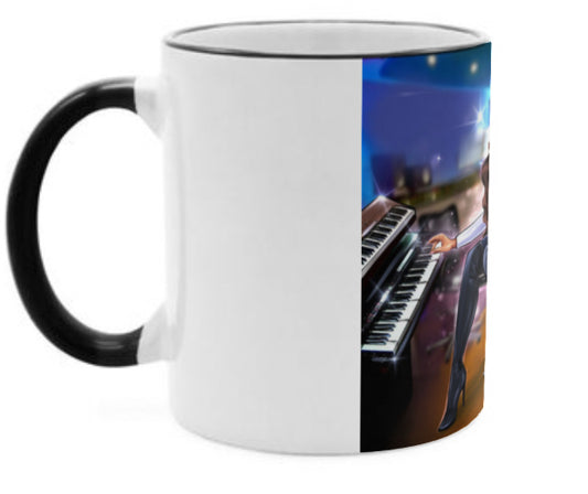 Tasse (schwarz) - Musiker Merchandise Shop