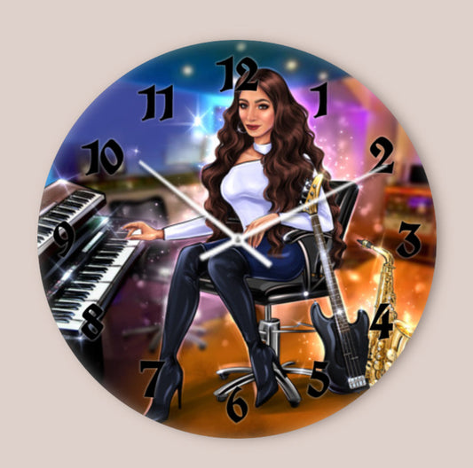 Wanduhr für Musiker - Musiker Merchandise Shop