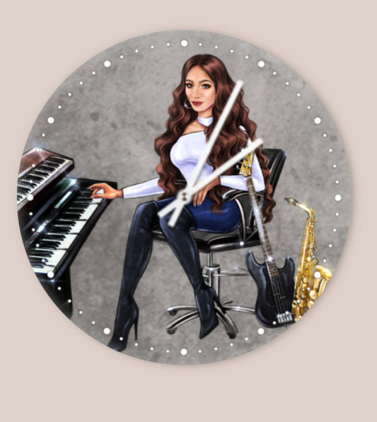 Wanduhr für Musiker - Musiker Merchandise Shop