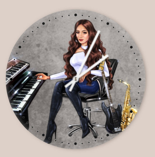 Wanduhr - Musiker Merchandise Shop