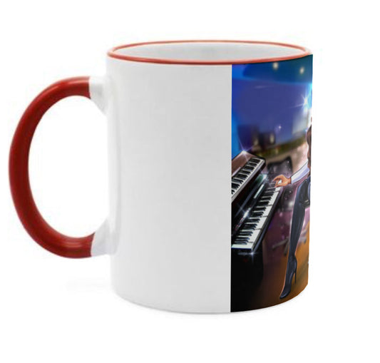 Tasse (rot) - Musiker Merchandise Shop