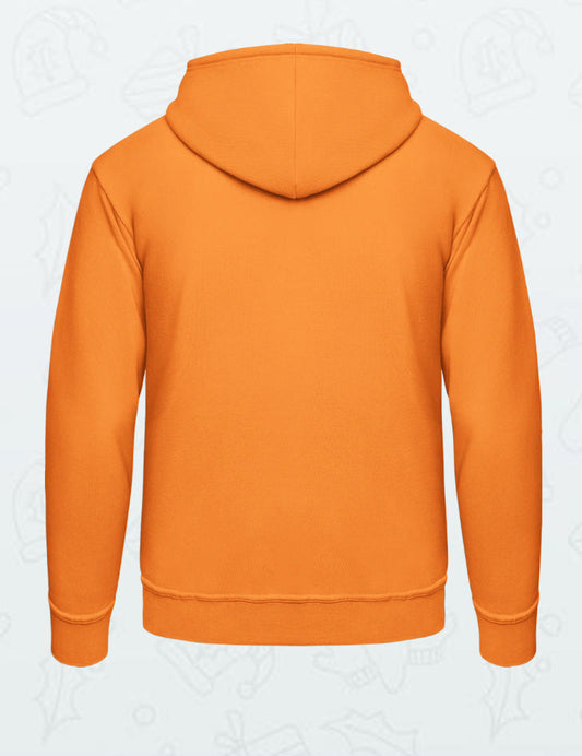 Hoodie in orange für Musiker - Musiker Merchandise Shop