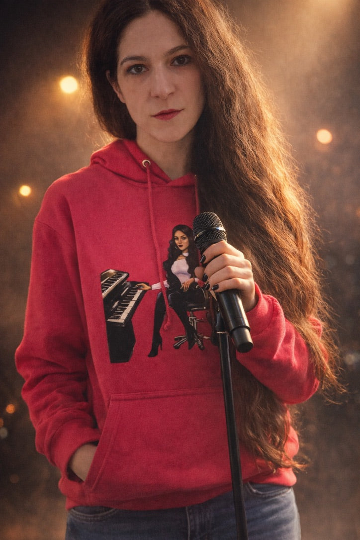 Musiker Hoodie in pink - Musiker Merchandise Shop