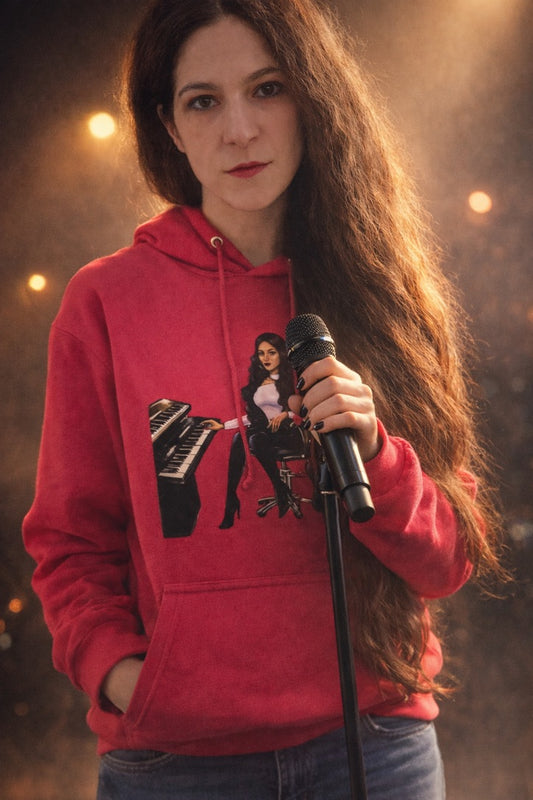 Musiker Hoodie in pink - Musiker Merchandise Shop