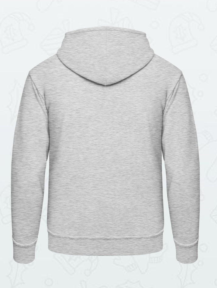 Hoodie in grau für Musiker - Musiker Merchandise Shop