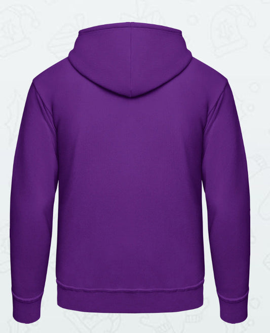 Hoodie in lila für Musiker - Musiker Merchandise Shop 