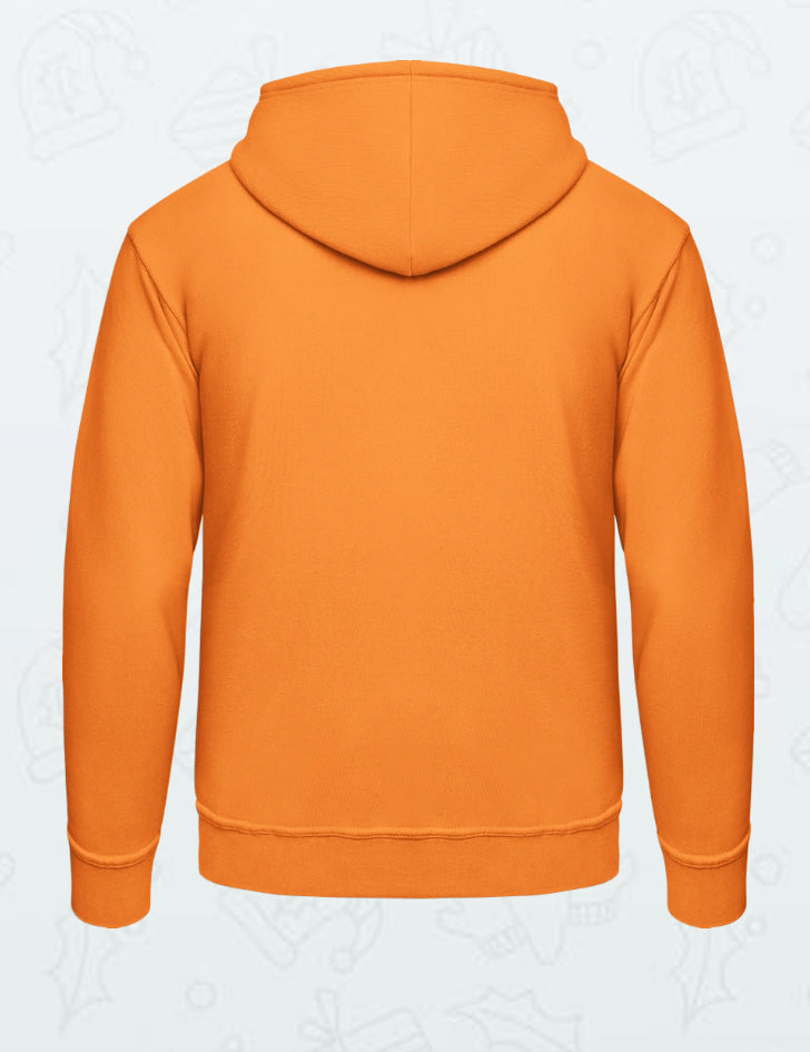 Hoodie in orange für Musiker - Musiker Merchandise Shop