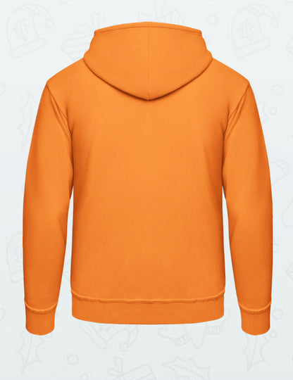 Hoodie in orange für Musiker - Musiker Merchandise Shop
