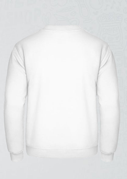 Pullover in weiß für Musiker - Musiker Merchandise Shop