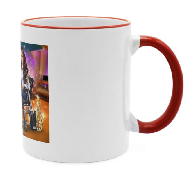 Tasse in rot für Musiker - Musiker Merchandise Shop