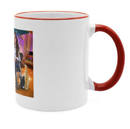 Tasse in rot für Musiker - Musiker Merchandise Shop