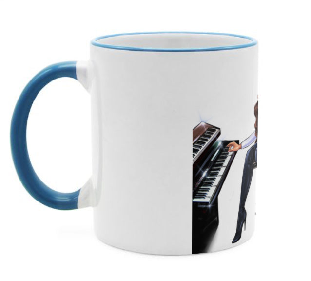 Tasse in blau für Musiker - Musiker Merchandise Shop