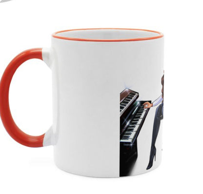 Tasse in orange für Musiker - Musiker Merchandise Shop