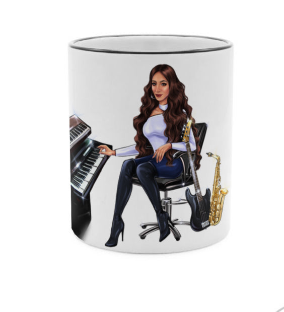 Tasse in schwarz für Musiker - Musiker Merchandise Shop