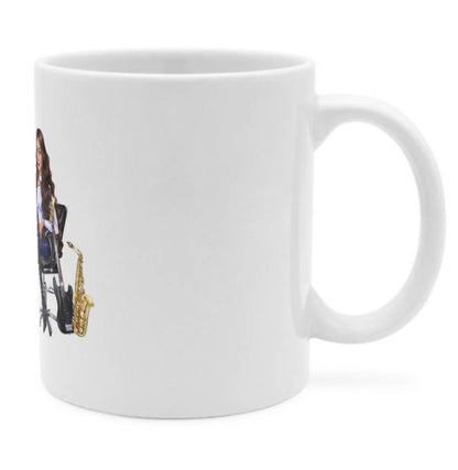 Tasse in weiß für Musiker - Musiker Merchandise Shop 