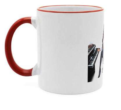 Musiker Tasse in rot für Musiker - Musiker Merchandise Shop