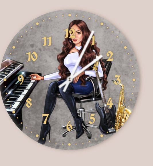 Wanduhr für Musiker - Musiker Merchandise Shop