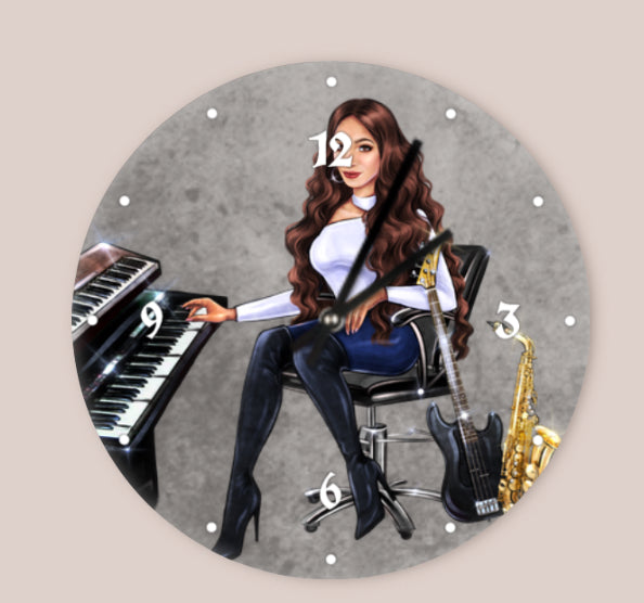 Wanduhr für Musiker - Musiker Merchandise Shop