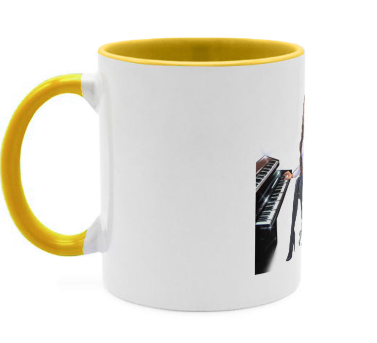 Tasse in gelb für Musiker - Musiker Merchandise Shop