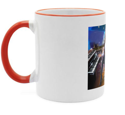 Tasse in orange für Musiker - Musiker Merchandise Shop 